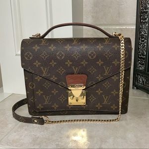 Authentic Louis Vuitton Monogram Monceau